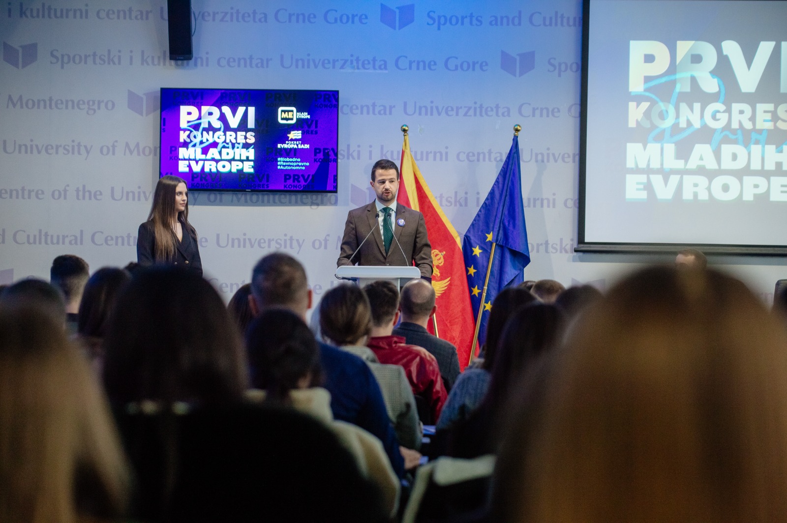 Održan prvi kongres Mladih Evrope; Milatović: Kao Mladi Evrope, već ste na dobrom putu