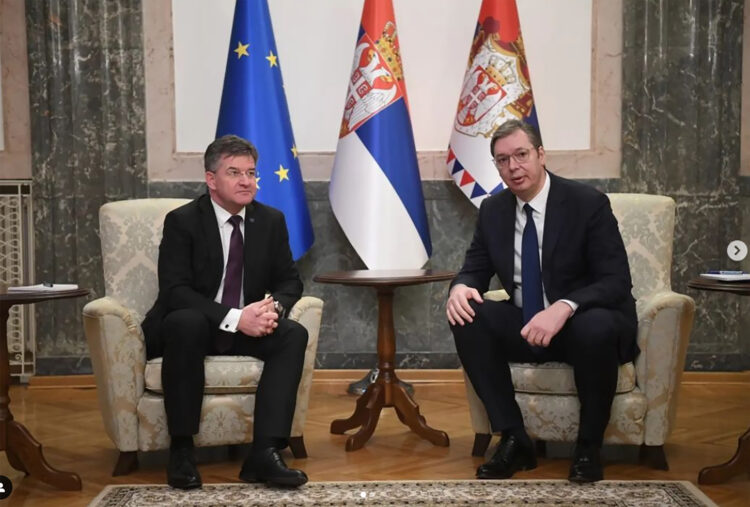 Vučić nakon sastanka sa Lajčakom: ZSO uslov za normalizaciju odnosa