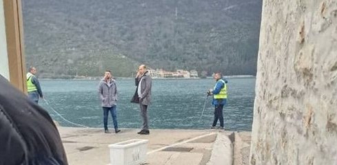RAĐENOVIĆ ODMJERAVA PRISTAN U LEPETANIMA: Prvo kupi, pa onda mjeri