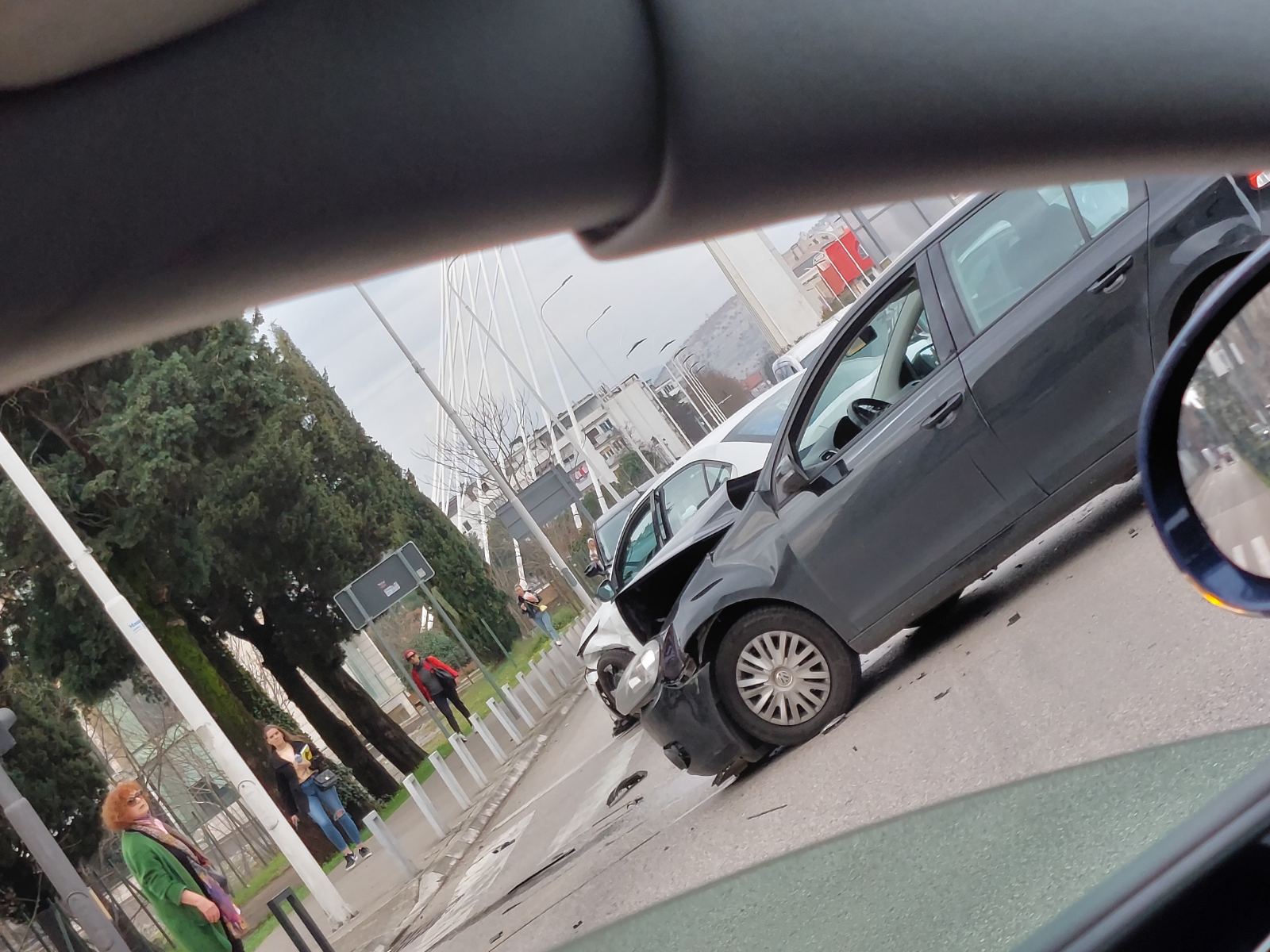 Podgorica: Sudar kod Milenijuma