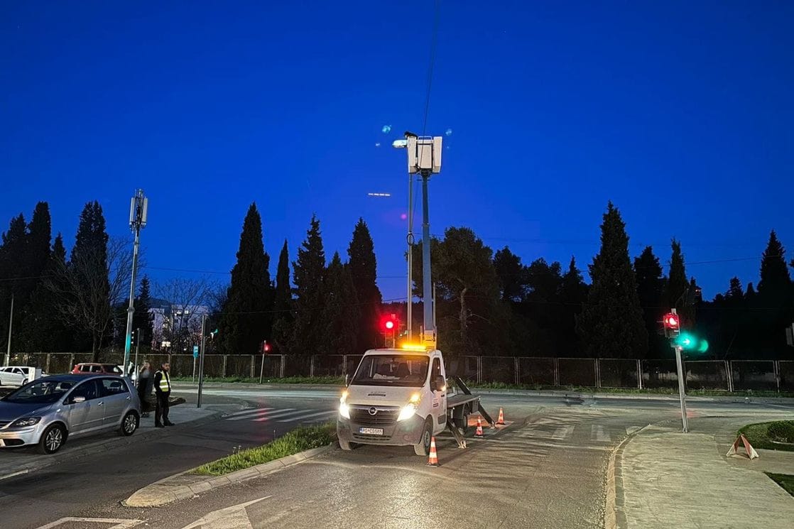 Modernizovana javna rasvjeta na više lokacija u Podgorici