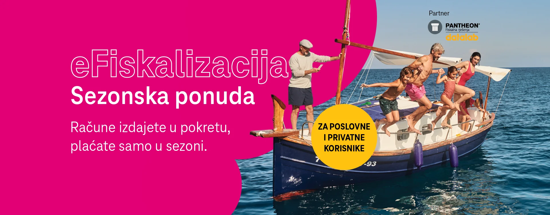 Telekom eFiskalizacija za sezonske biznise – uštedite i novac i vrijeme