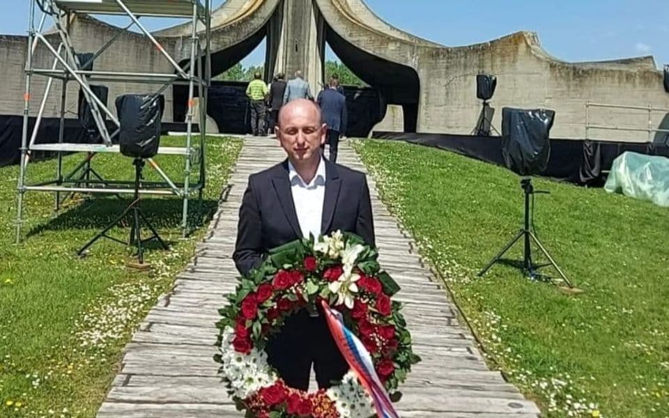 Knežević u Jasenovcu: Dužni smo da čuvamo kulturu sjećanja na genocid nad srpskim narodom