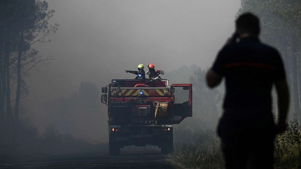 Veliki šumski požar u Francuskoj