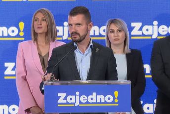 Borančić: Hoćemo dostojanstven život od svog rada pod svojom zastavom, Milatović je dovodi u pitanje iako se zakleo na Ustavu da će ga štititi