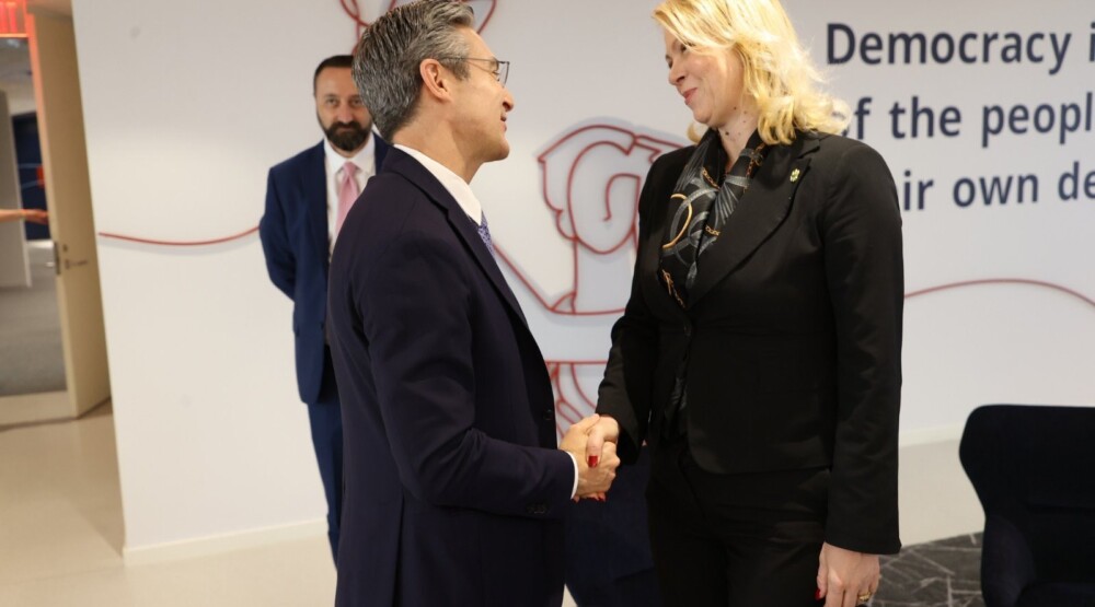 Đurović: Bliska saradnja u cilju razvoja demokratije ostaće prioritet u predstojećim godinama