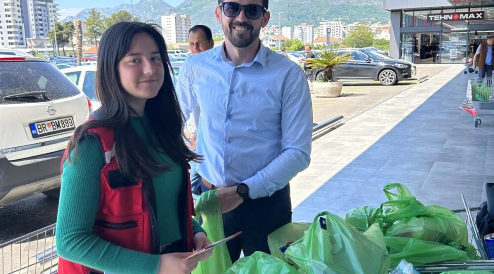 Nenezić učestvovao u Akciji solidarnosti : Vaše malo je nekome mnogo više nego što možete i pretpostaviti