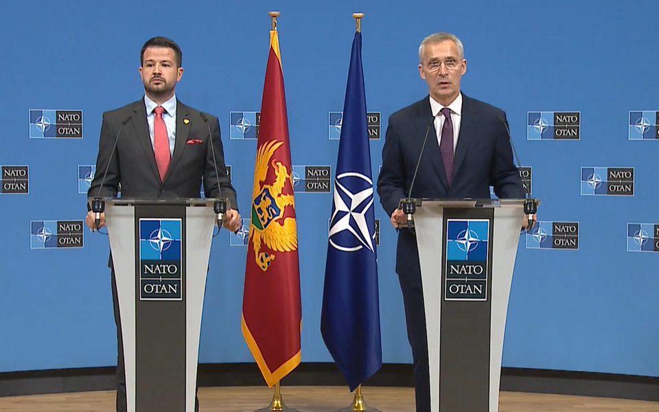 Stoltenberg sa Milatovićem: Demokratske institucije, a ne NATO odlučiće kakva će biti Vlada
