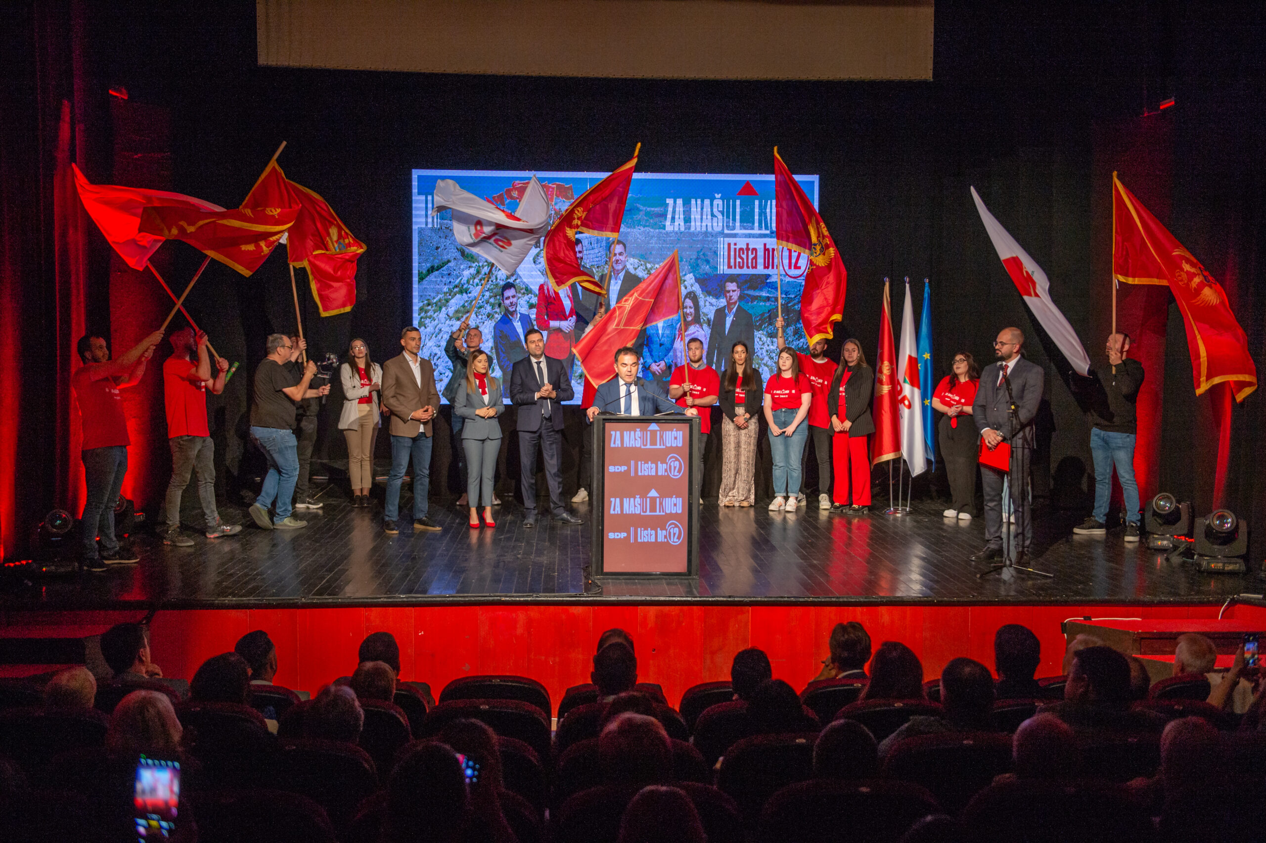SDP biračima: U ovom haosu naših pet poslanika biće najvažniji za stabilnu Crnu Goru