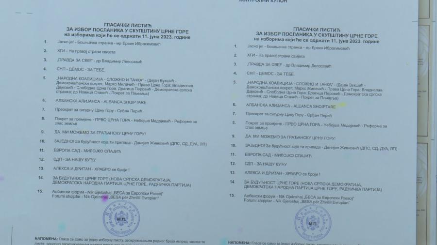 Opštinskim izbornim komisijama danas stižu glasački listići