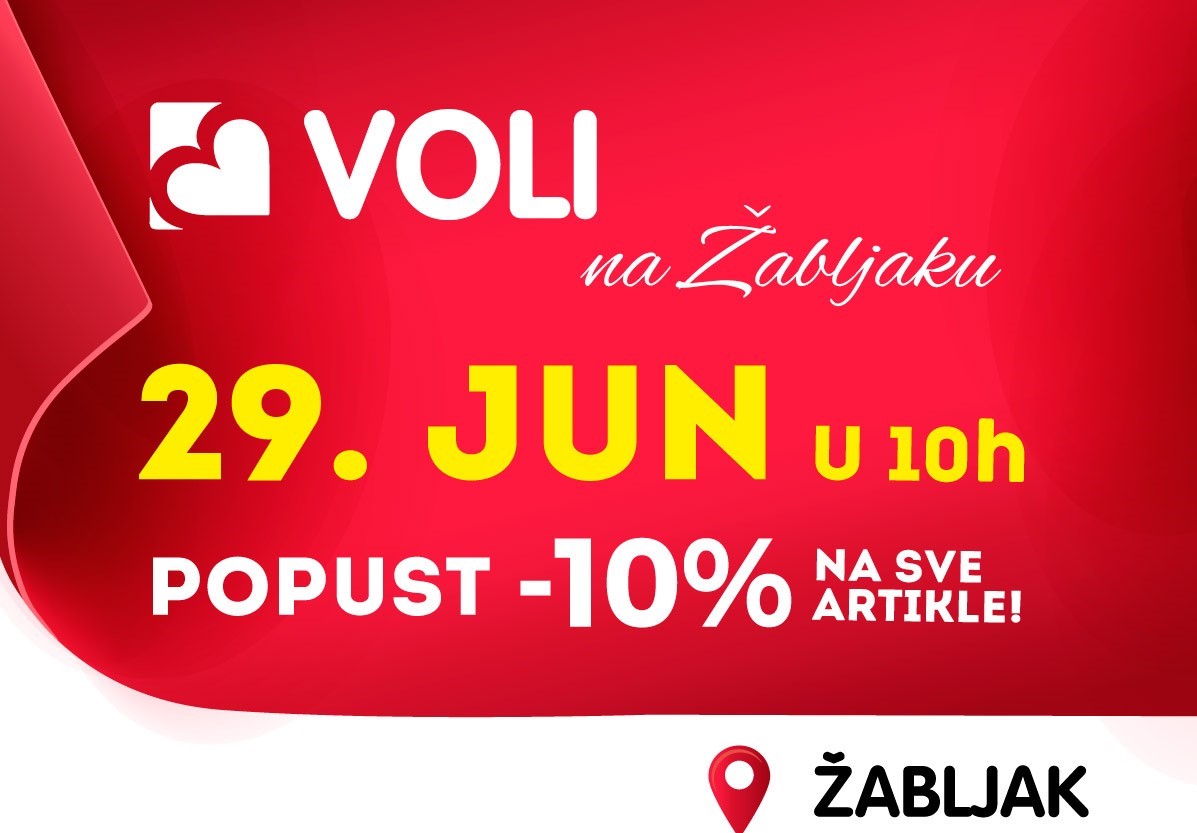 Otvara se Voli market na Žabljaku