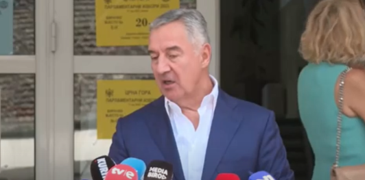 Đukanović: Vjerujem da će građani odlučiti da Crna Gora nastavi sa razvojem evropske i građanske demokratije
