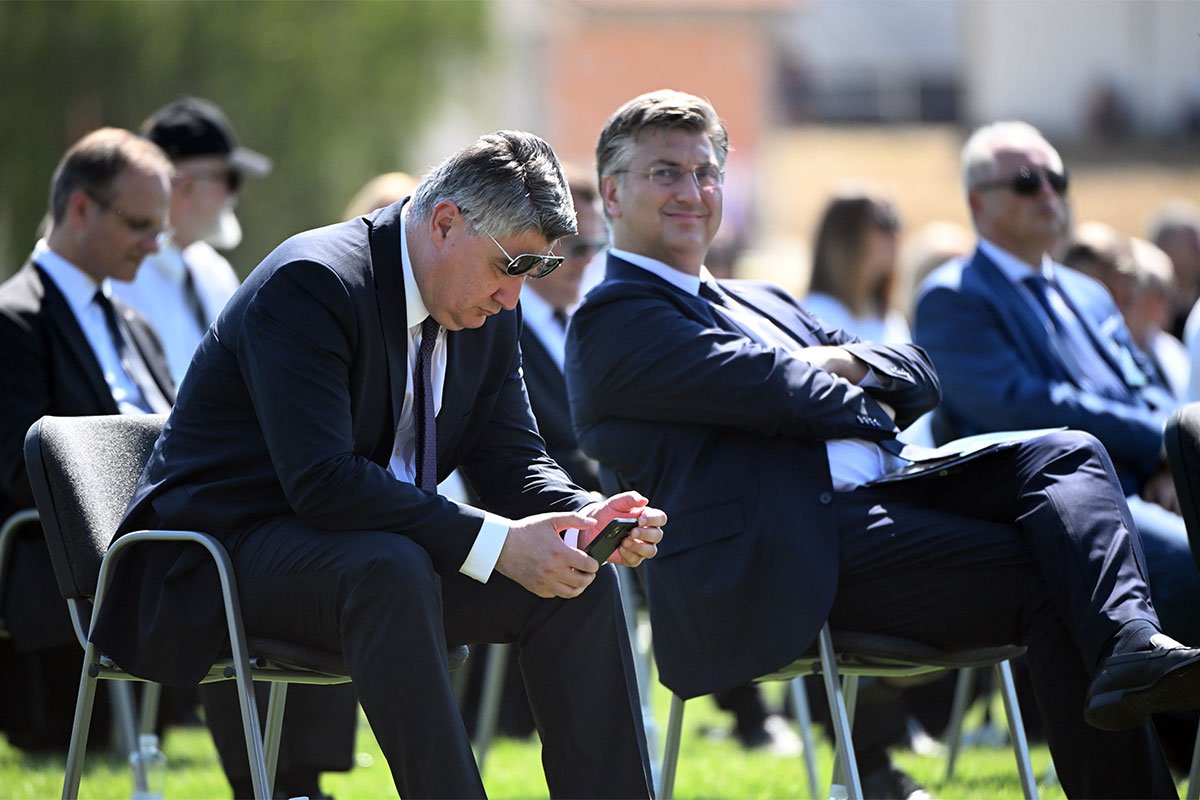 Milanović i Plenković zaratili zbog čelnika Vojne bezbjednosno-obavještajne agencije