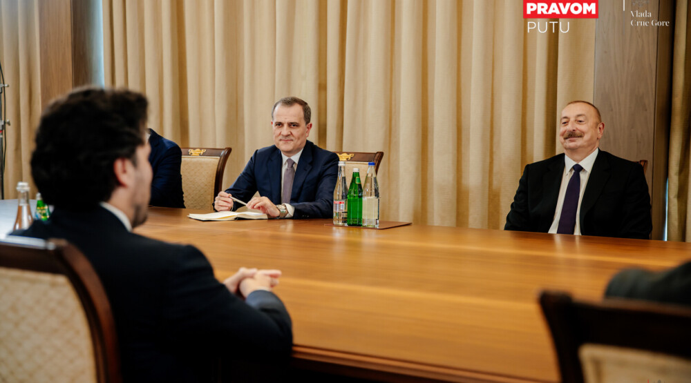 Abazović se sastao sa Alijevim: Od danas dva puta sedmično letovi na relaciji Baku – Tivat