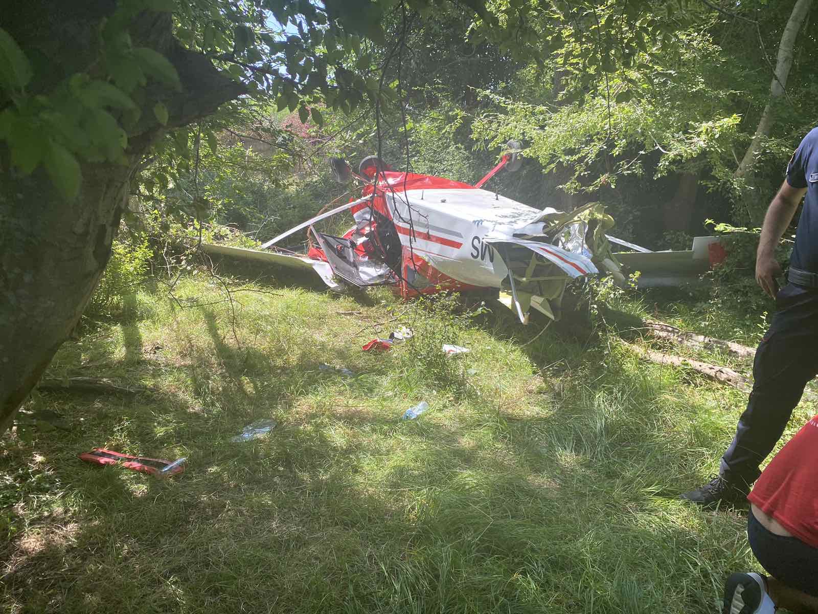 Srušio se turistički avion u Štoju, povrijeđene dvije osobe