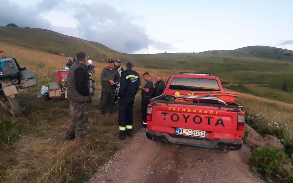 Pao sa motora blizu Crne Glave, slomio ključnu kost
