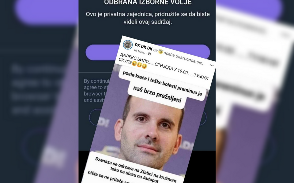 NOVE PRIJETNJE: Branioci izborne volje “sahranili” Spajića