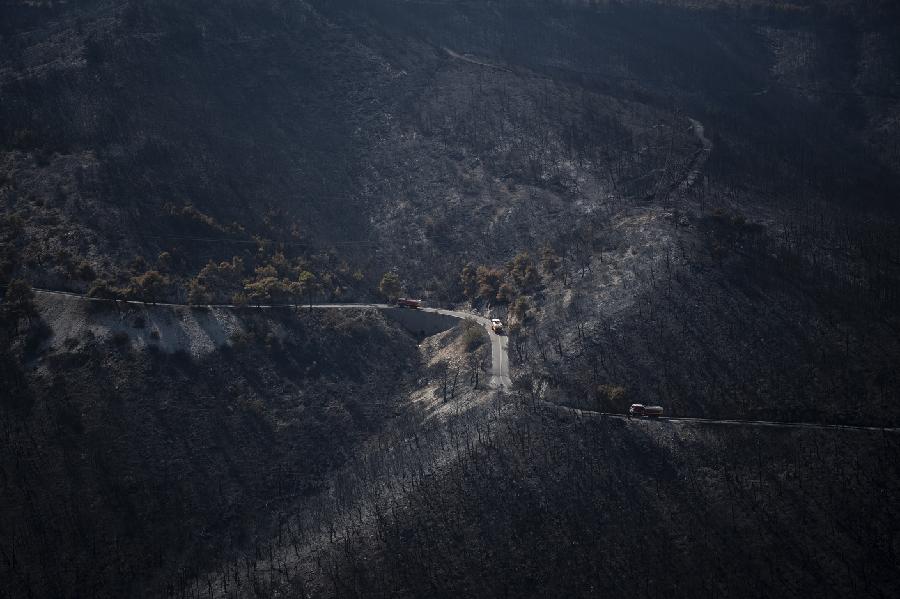 Šumski požar 11. dan nekontrolisano gori na sjeveru Grčke