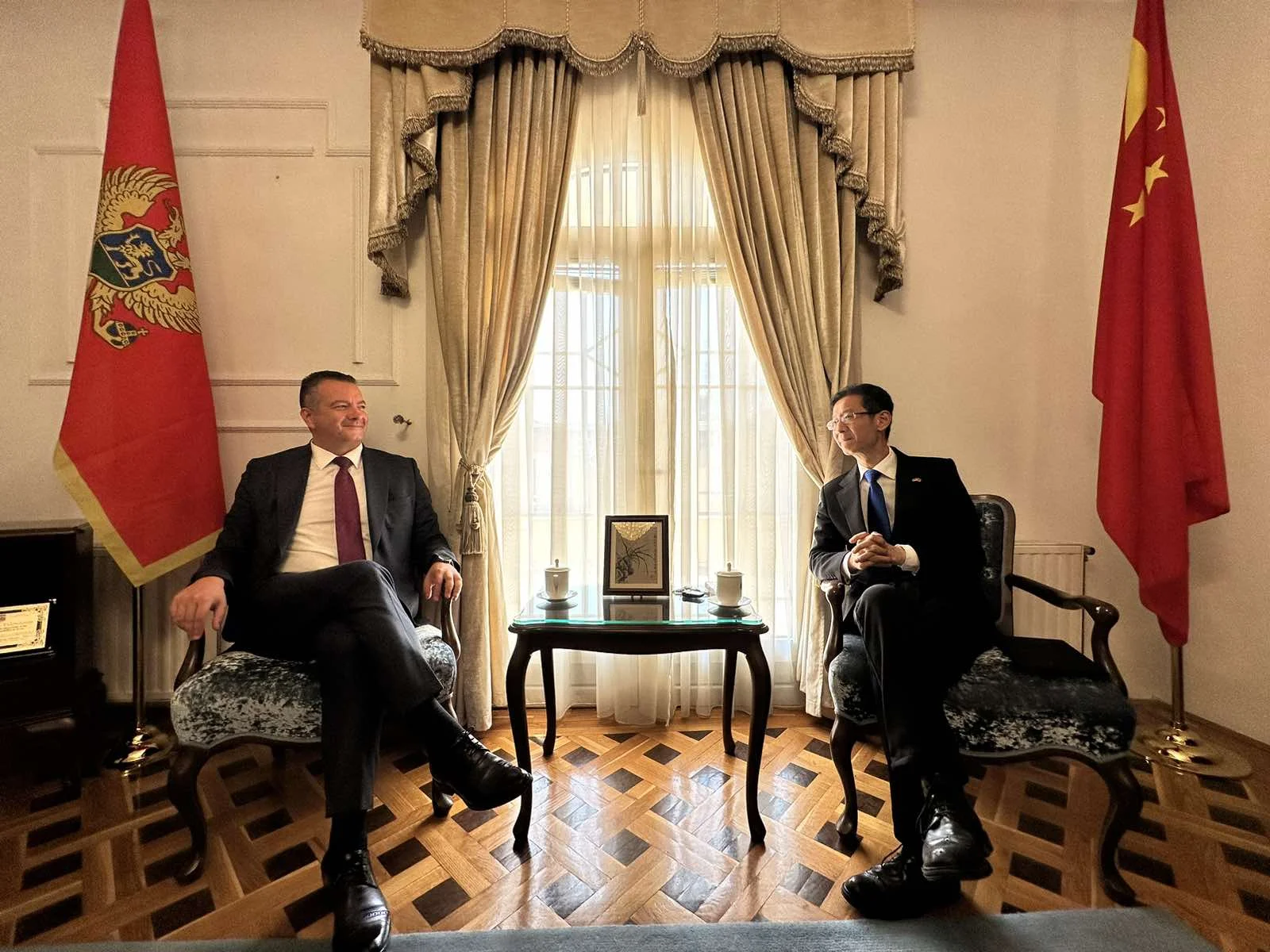 Vuksanović se sastao s ambasadorom Kine