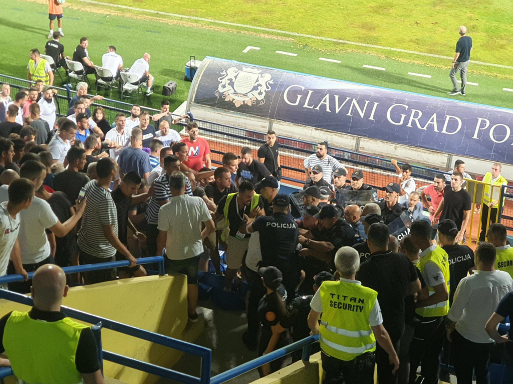 Zvezdin dres napravio pometnju na stadionu pod Goricom