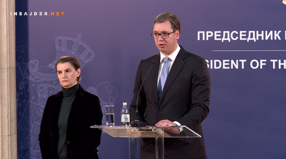 Hapšenje zbog prijetnji smrću Vučiću, Brnabićevoj i Malom