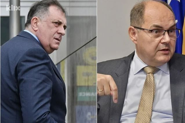Dodik pisao Šmitu: Ponižavate i Srbe i Bošnjake i Hrvate, pretvarate BiH u koloniju…