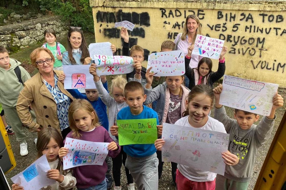 Bibliobus NB “Radosav Ljumović” ponovo na ulicama Podgorice