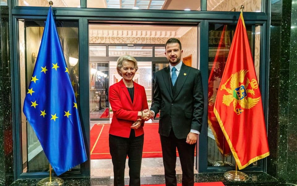 Milatović sa Fon der Lajen: “Zajednička platforma za Crnu Goru u EU” može biti važan podsticaj za postizanje političkog konsenzusa oko evropskih integracija