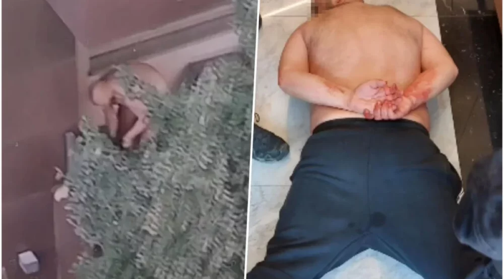 (VIDEO) Državljanin Crne Gore htio da baci ženu sa terase hotela u Beogradu