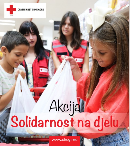 Crveni krst organizuje akciju prikupljanja pomoći za socijalno ugroženo stanovništvo