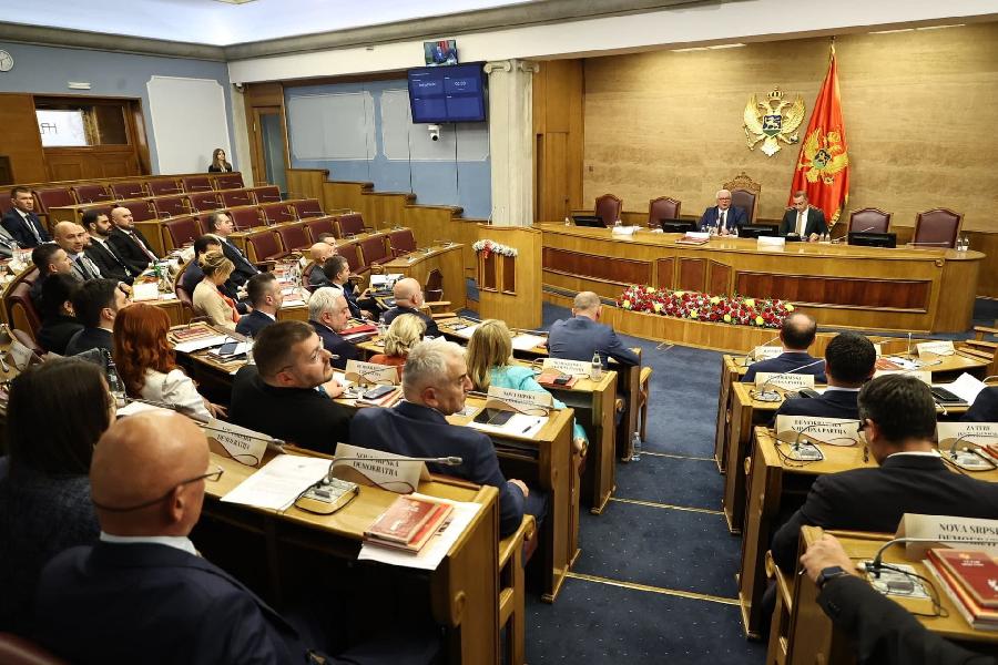 Pejović i Popović izabrani za potredsjednike Skupštine