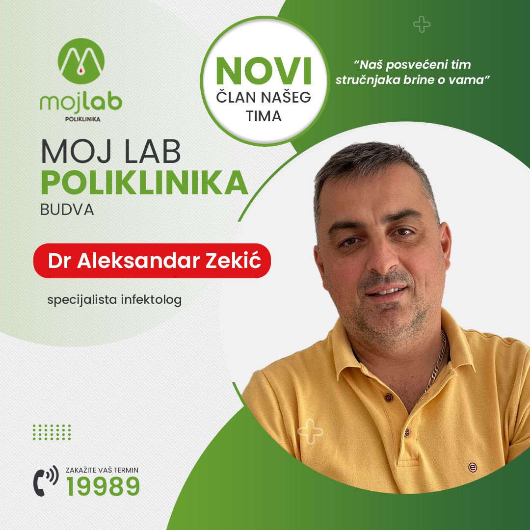 NOVI ČLAN NAŠEG TIMA – DR ALEKSANDAR ZEKIĆ