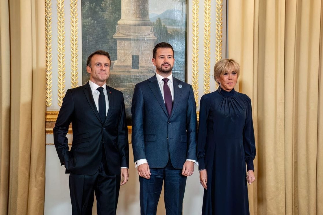 Na poziv Makrona: Milatović na svečanoj večeri za predsjednike država