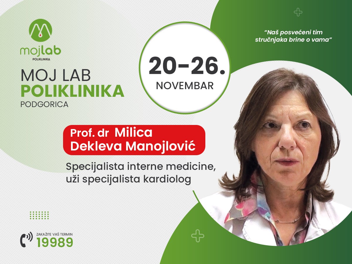 Ekspertska kardiološka dijagnostika i najsavremeniji pristup u liječenju kardiovaskularnih bolesti