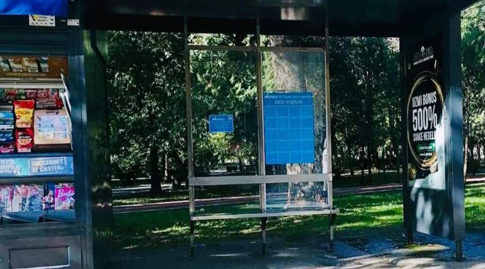 Red vožnje biće dostupan na svim autobuskim stajalištima