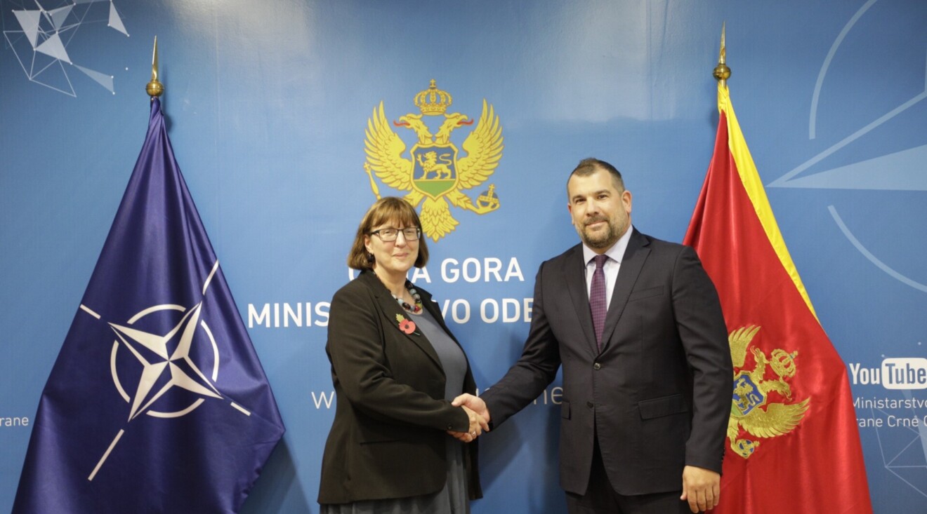 Krapović sa Meken: UK nastavlja da podržava reformske procese odbrambenog sistema Crne Gore