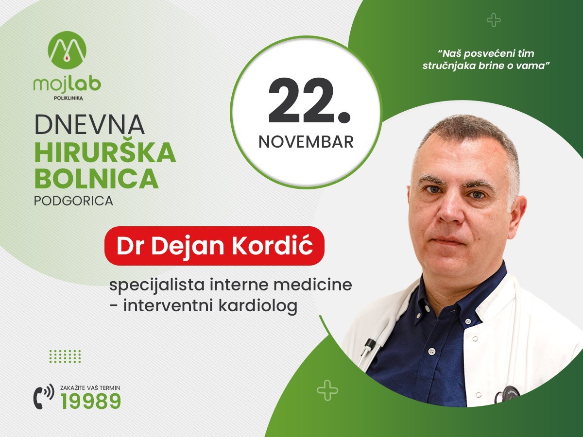 Neinvazivne dijagnostičke metode i intervencije koje spašavaju život – specijalnost regionalnog stručnjaka dr Dejana Kordića