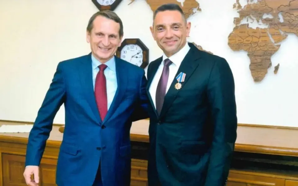 Visoko priznanje za Vulina u Rusiji: Sastao se sa Šojguom, Nariškin ga odlikovao Medaljom za saradnju