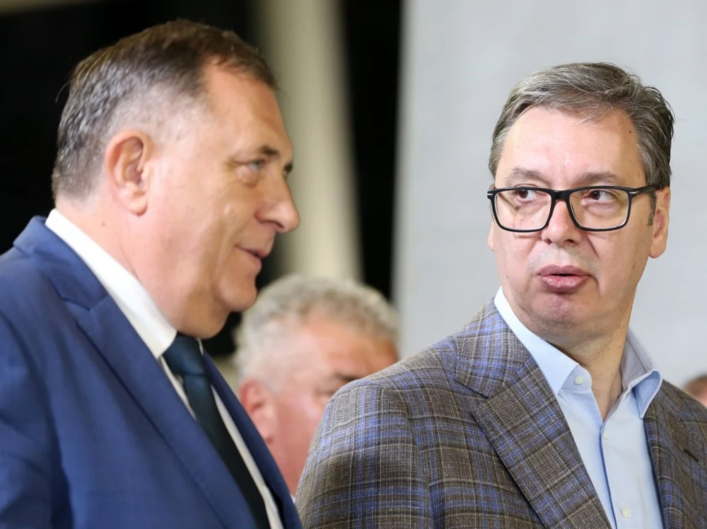 Sastanak Vučića i Dodika uoči izbora u Srbiji
