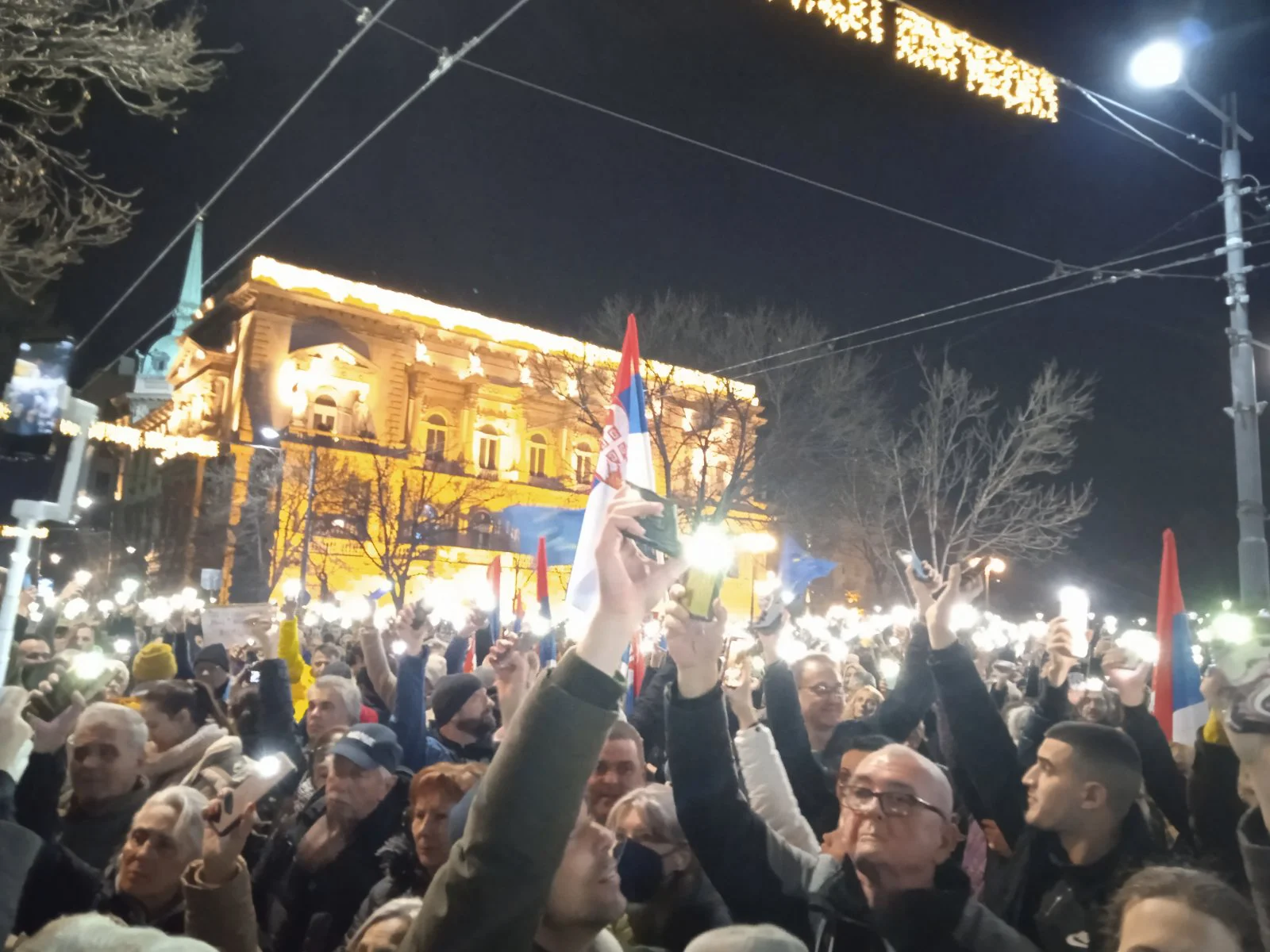 Sedmi protest ispred izborne komisije Srbije, traži se poništavanje izbora