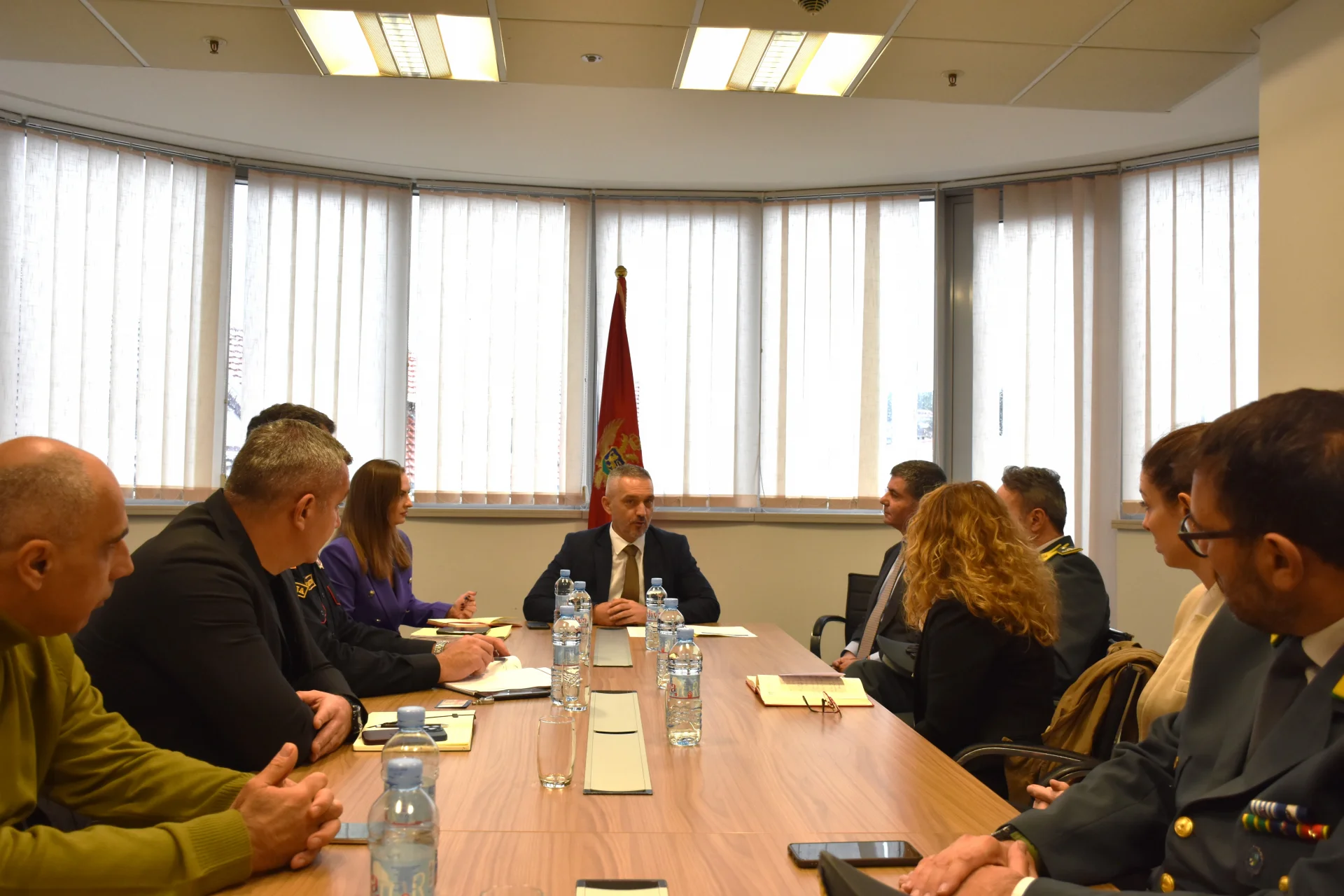 Brđanin sa delegacijom italijanske finansijske policije, razgovarano o novim oblicima saradnje na moru