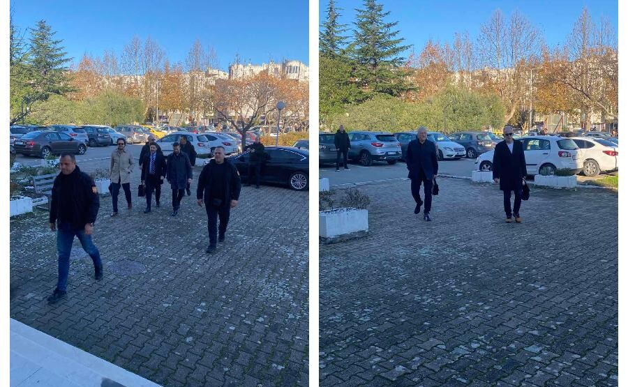 Abazović i Lazović došli na suđenje u Ulcinju