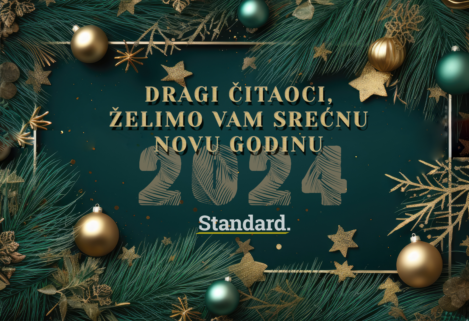 Srećna Nova godina: Želimo vam mnogo zdravlja, sreće i ljubavi