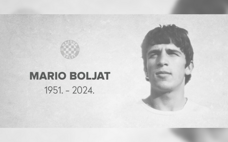 Preminuo Mario Boljat, legenda Hajduka