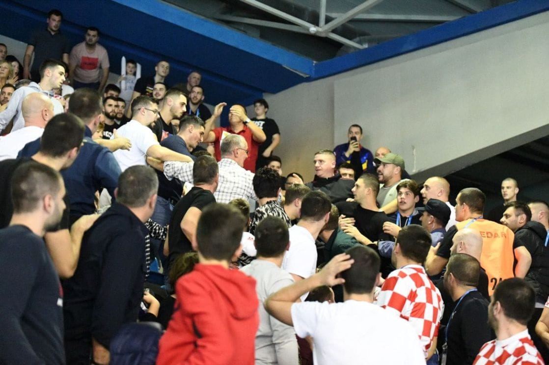 Četvorica Hrvata uhapšena zbog napada na crnogorske navijače