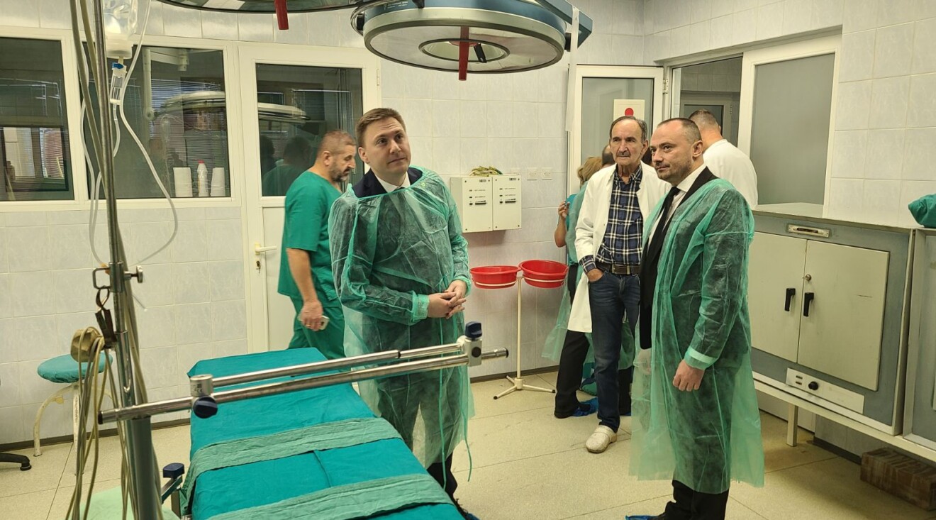 Šimun: Zdravstvenim ustanovama u Pljevljima puna podrška države