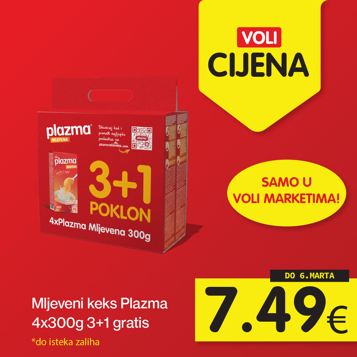 Za najpovoljniju trgovinu birajte Voli cijene