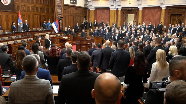 Konstituisan novi saziv Skupštine Srbije