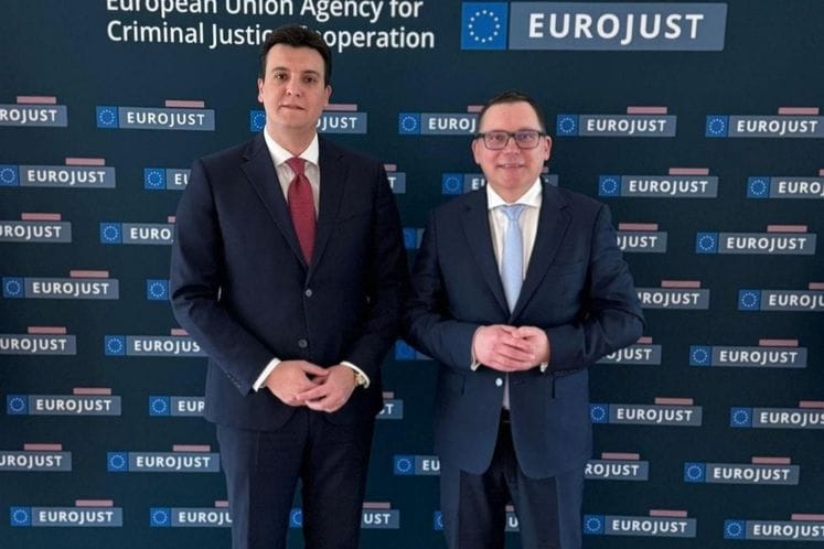 Milović: Crna Gora želi efikasnu saradnju sa EUROJUST-om