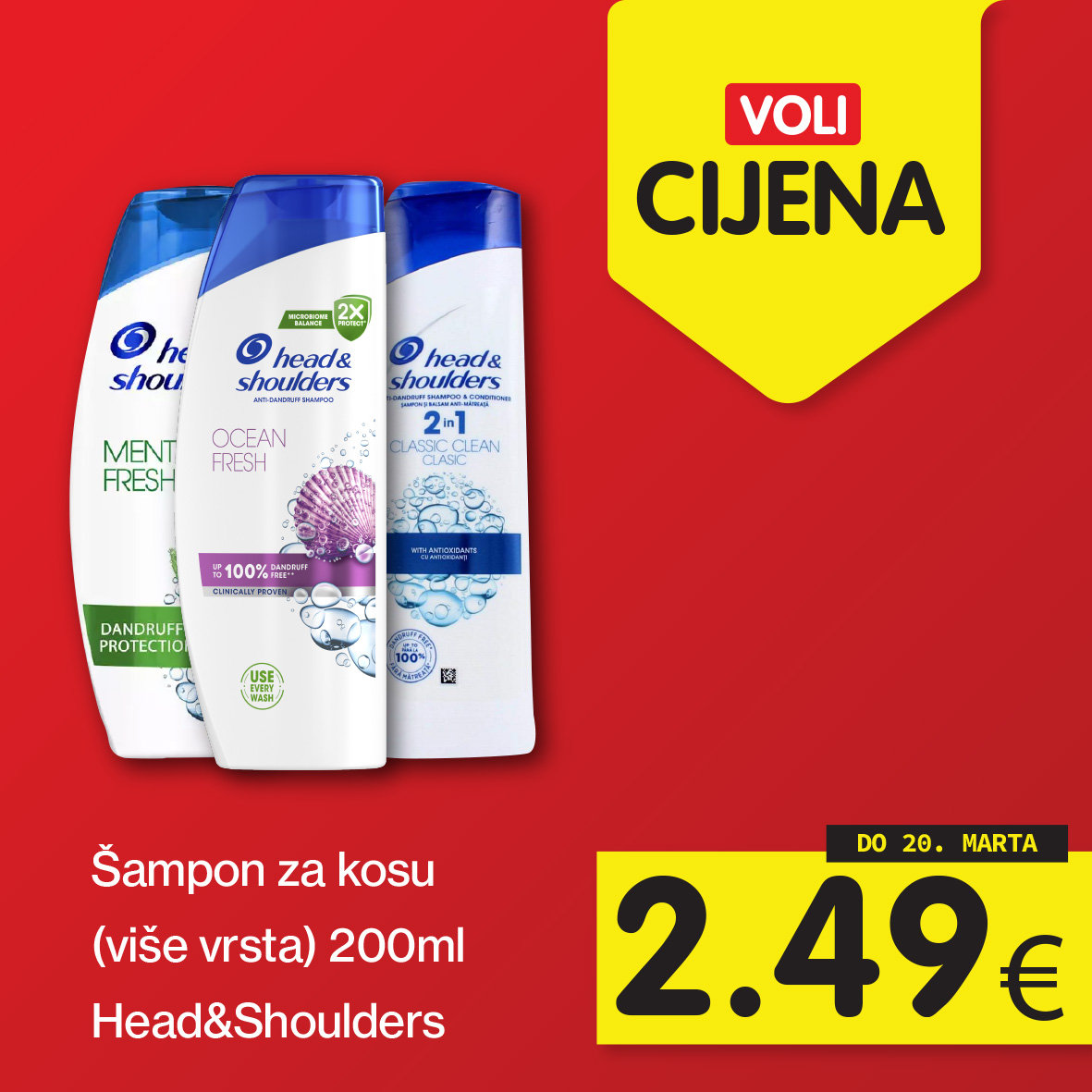 Voli cijene za lak izbor najpovoljnijih proizvoda